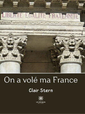cover image of On a volé ma France